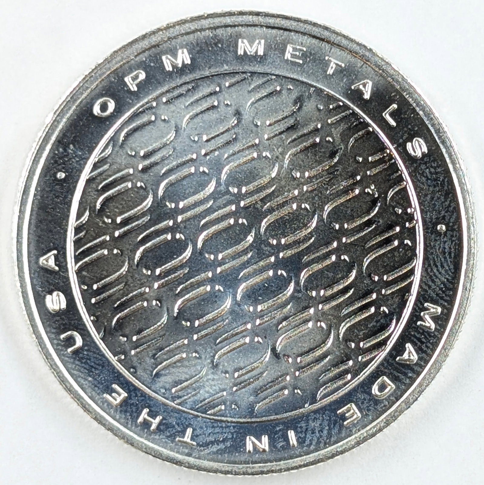 1 Ounce Fine .999 Silver Round - OPM - 2
