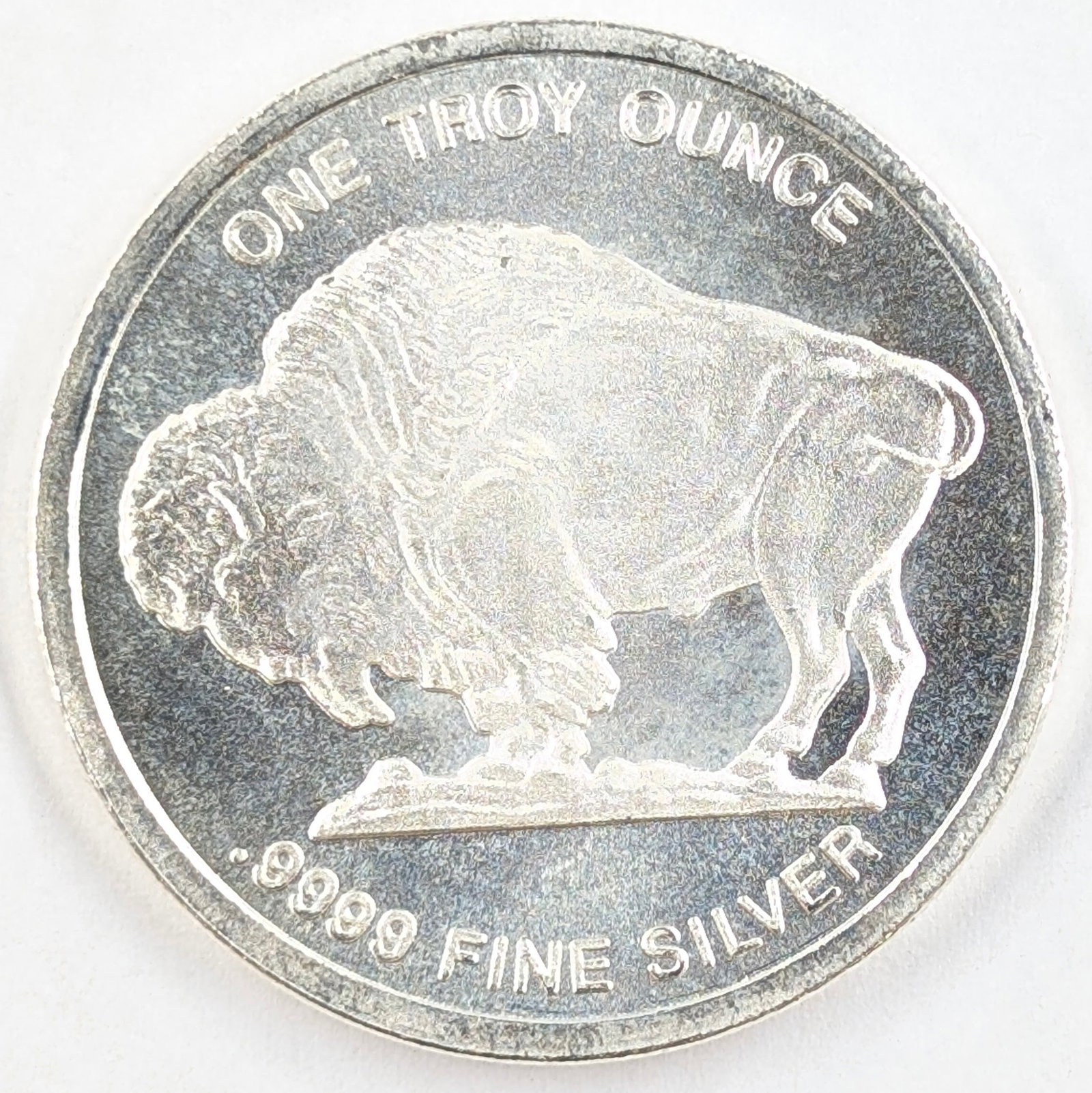 1 Ounce Fine .999 Silver Round - Buffalo - 2