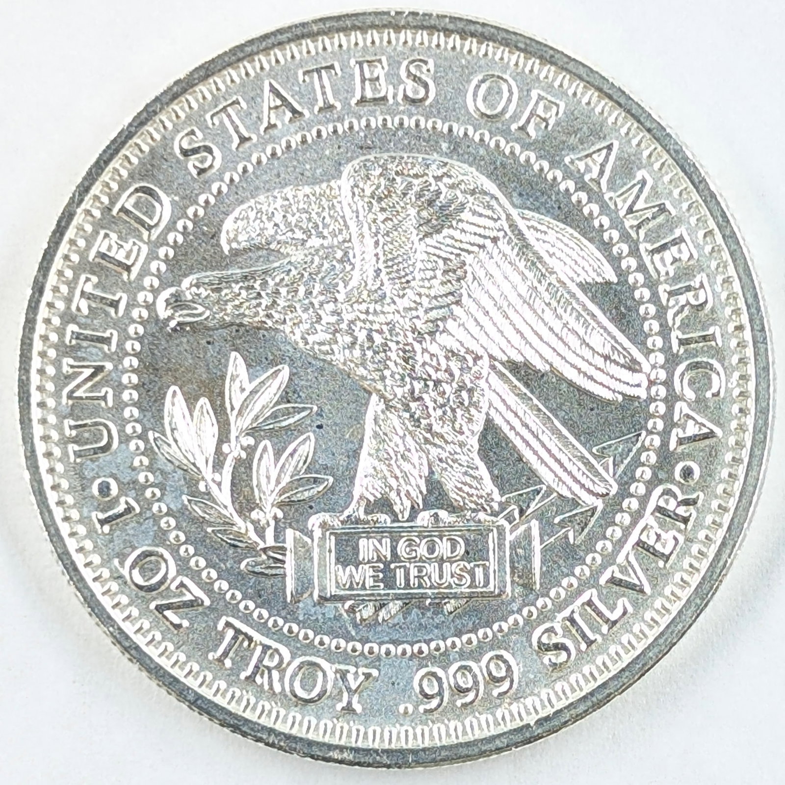 1 Ounce Fine .999 Silver Round - Eagle - 2