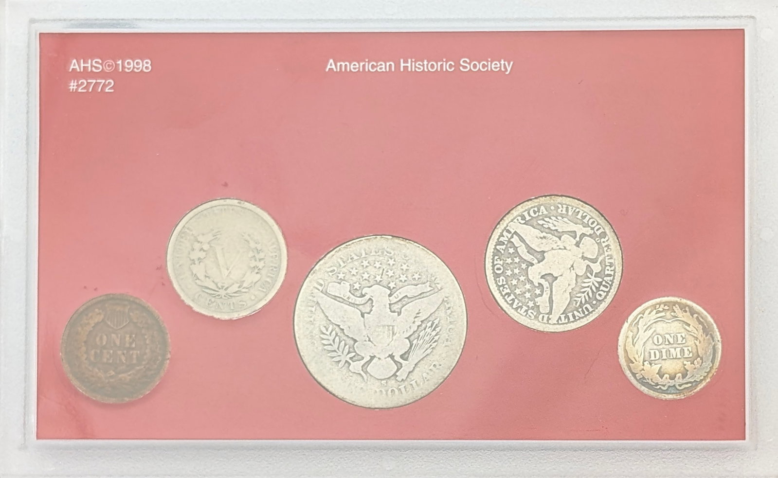 Americana Series The Yesteryear Collection w/ Silver Half, Quarter & Dime - 2