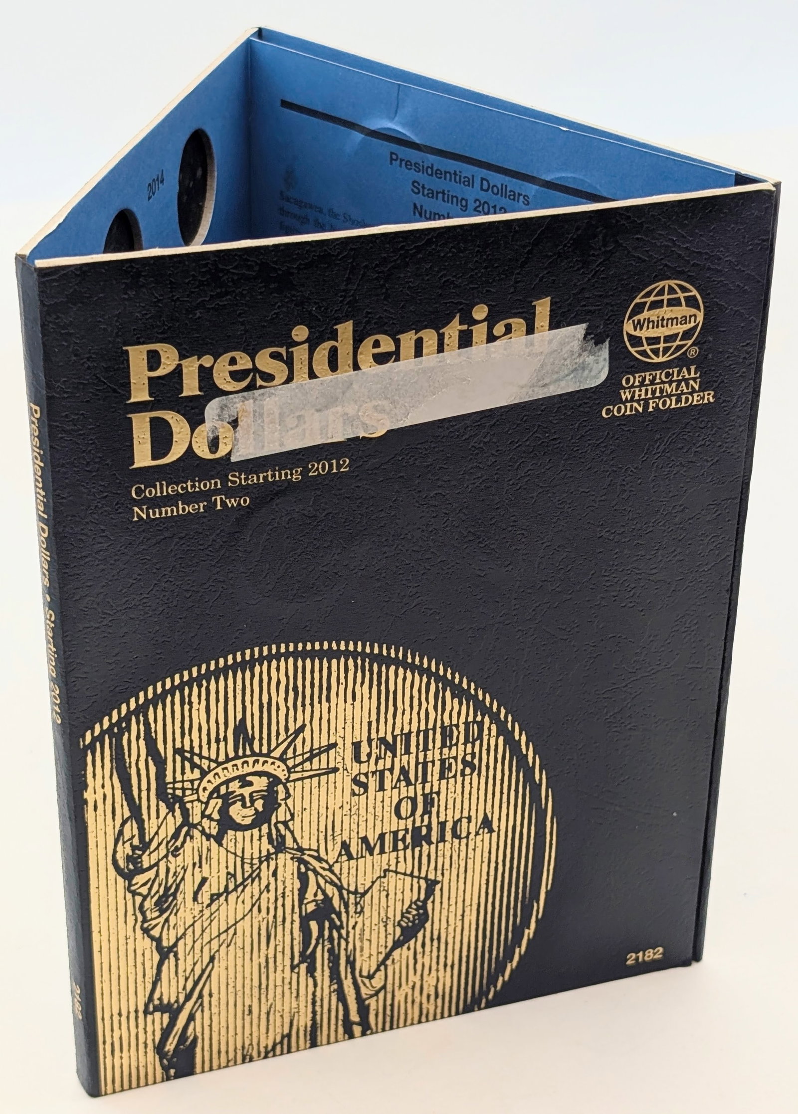 Whitman Presidential Dollars 2012-2017 Book w/ 11 Coins - Some Uncirculated: Coin