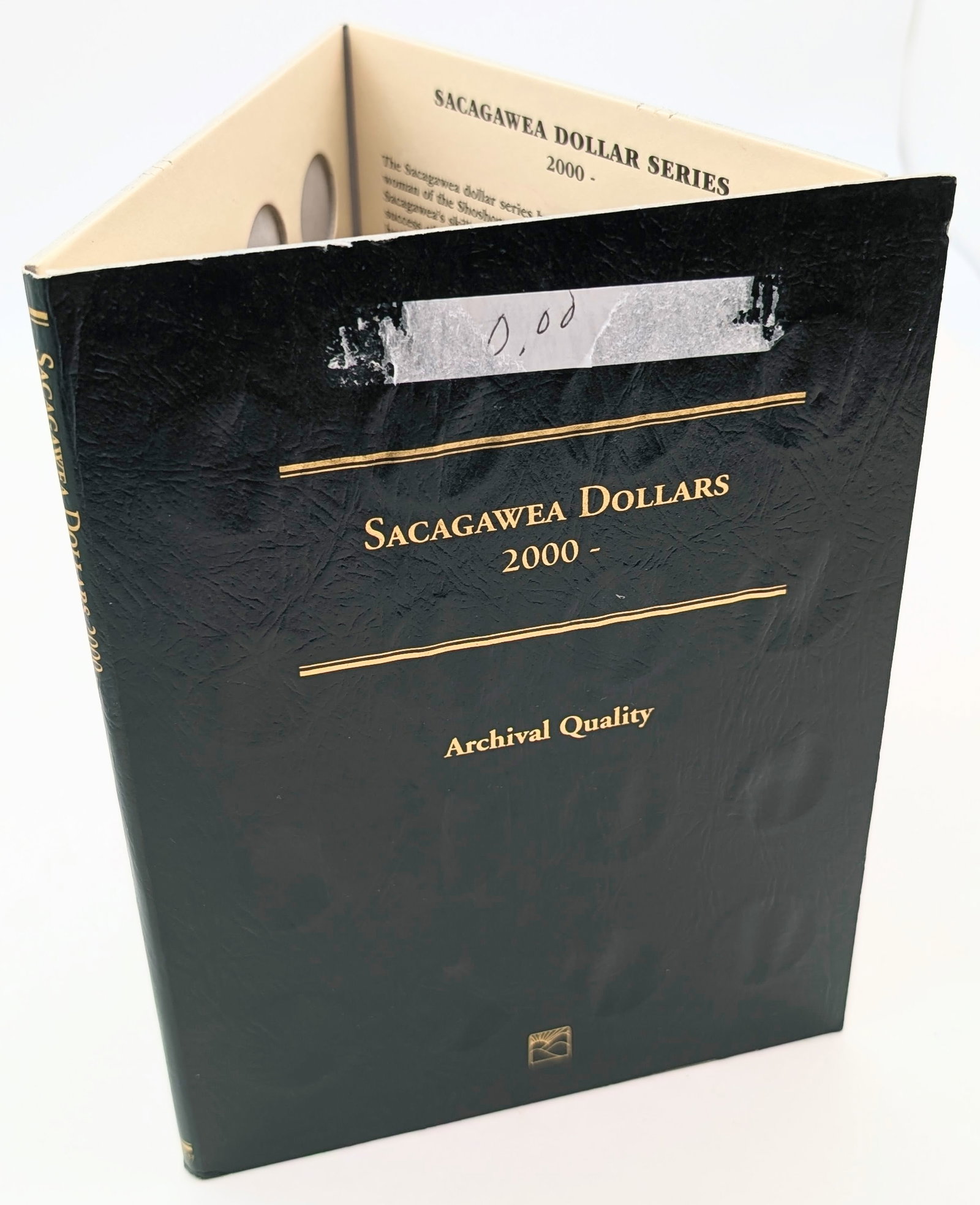 Littleton Sacagawea Dollars 2000-2007 Book w/ 11 Coins - Some Uncirculated: Coin