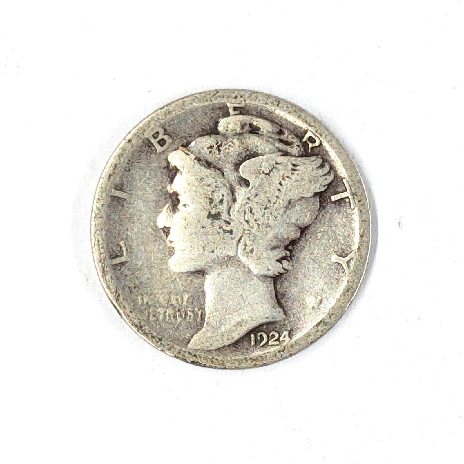 1924-S Silver Mercury Dime: Silver