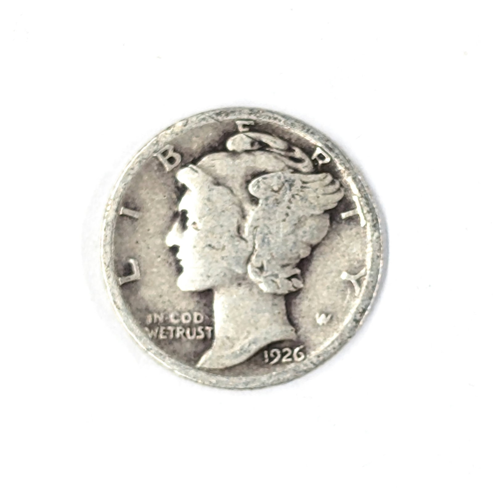 1926 Silver Mercury Dime (1 of 2)