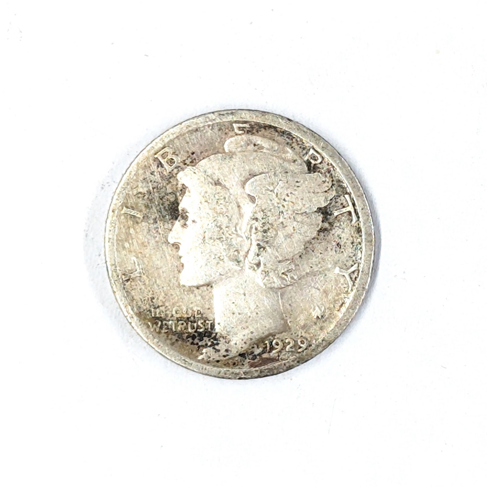 1929-S Silver Mercury Dime (1 of 2)