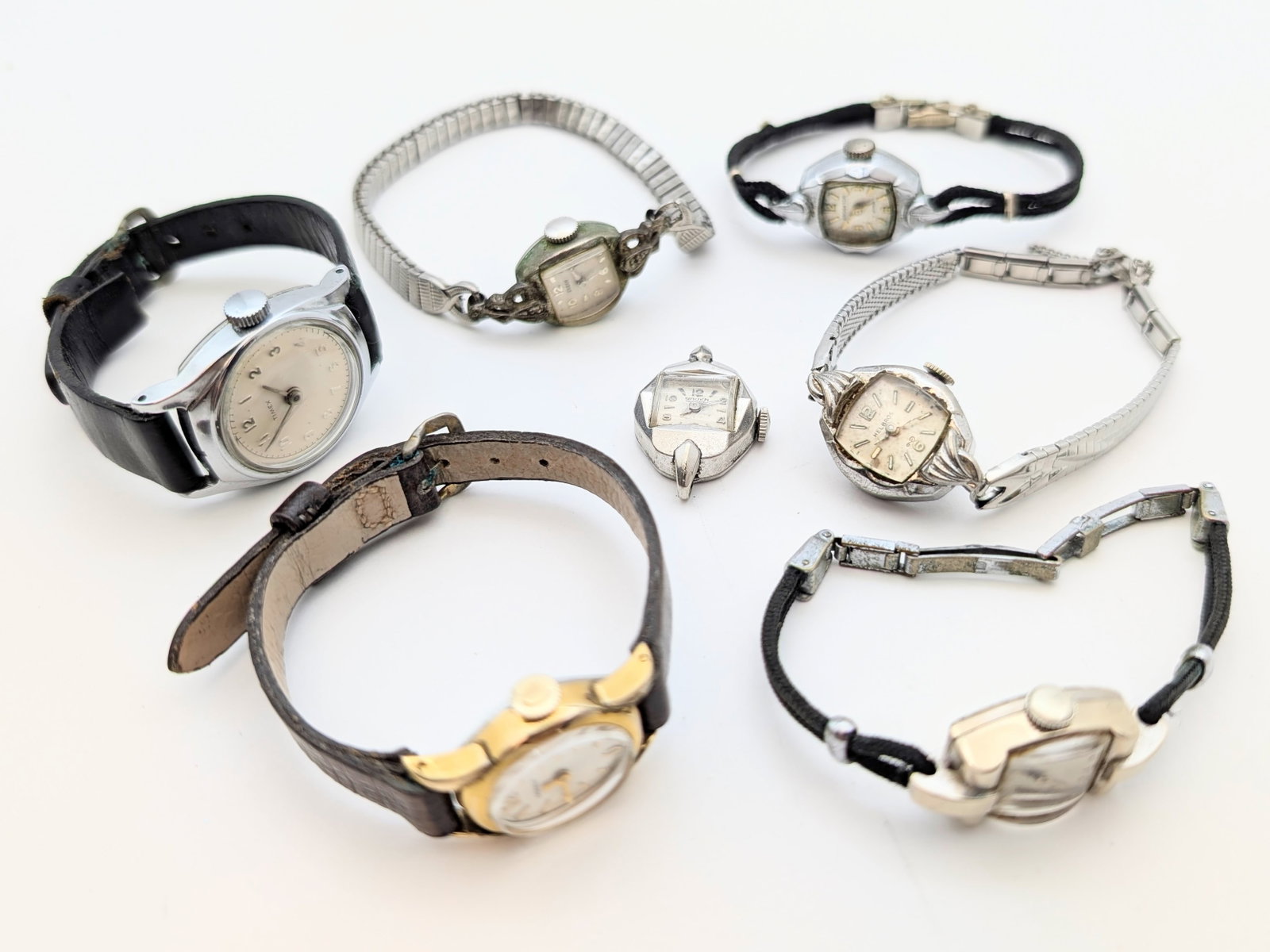Lot of 6 Vintage Watches- All Wind and Run! - 6