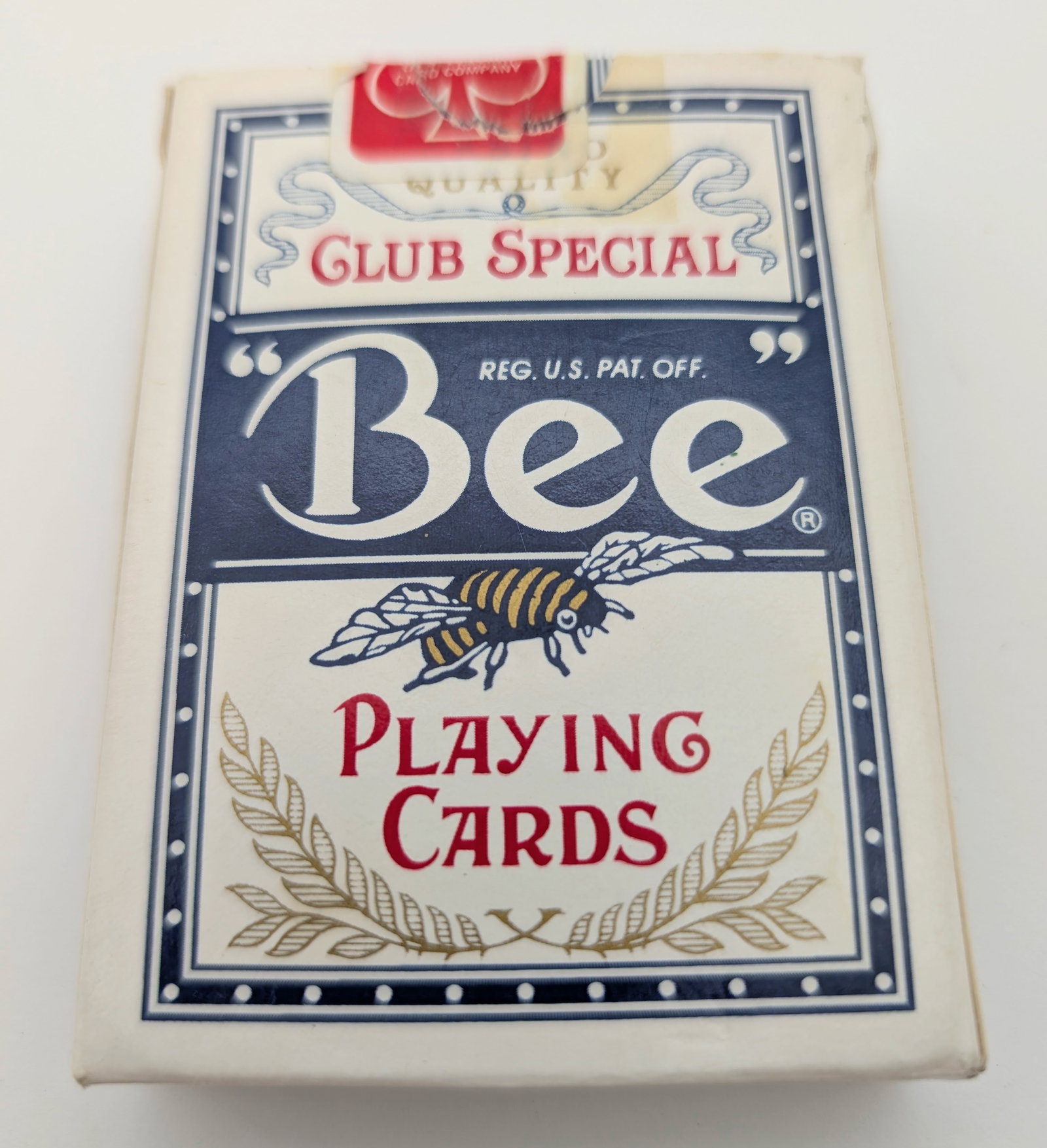 Lot of 5 Vintage Playing Cards plus a Knit Card Box - 5