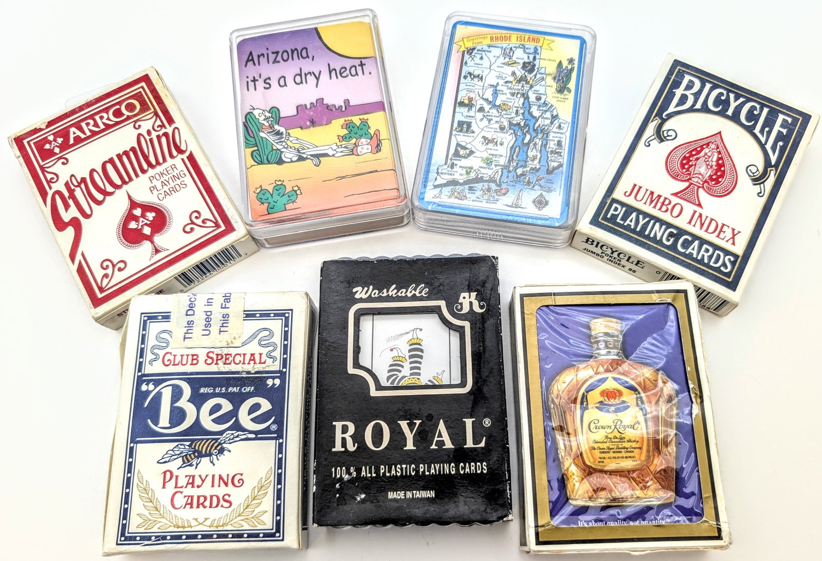 Lot of 7 Vintage Playing Cards (1 of 6)