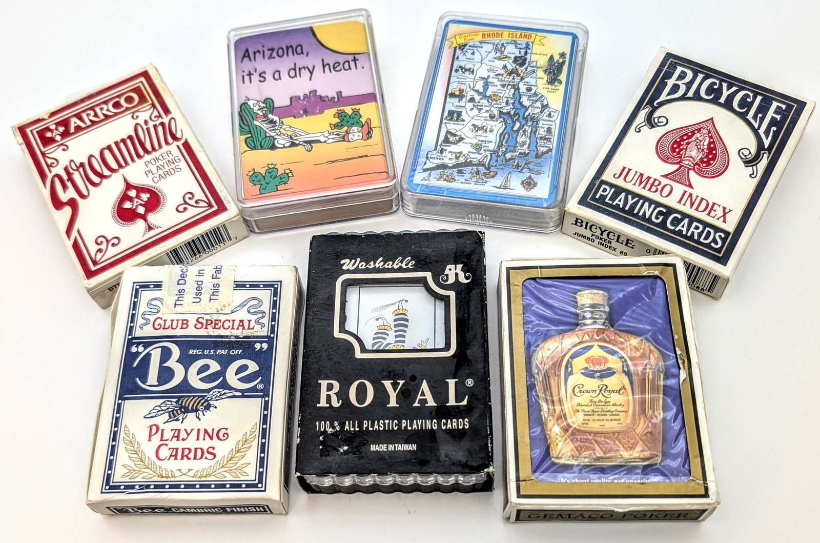 Lot of 7 Vintage Playing Cards - 2