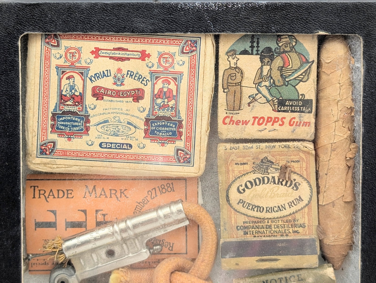 Collection of late 1800s- Early 1900s Tobacco- Related items - 2