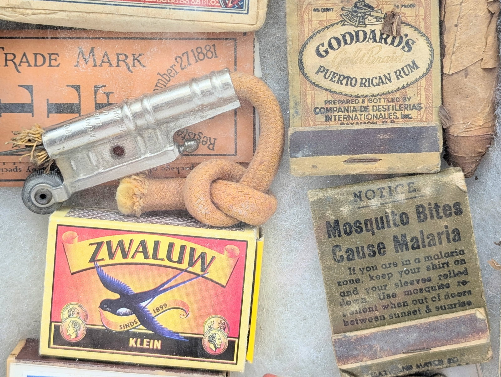 Collection of late 1800s- Early 1900s Tobacco- Related items - 3