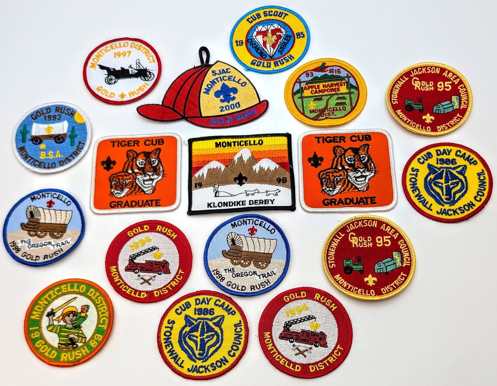 Large Lot of Vintage Boy Scouts of America Patches - 2