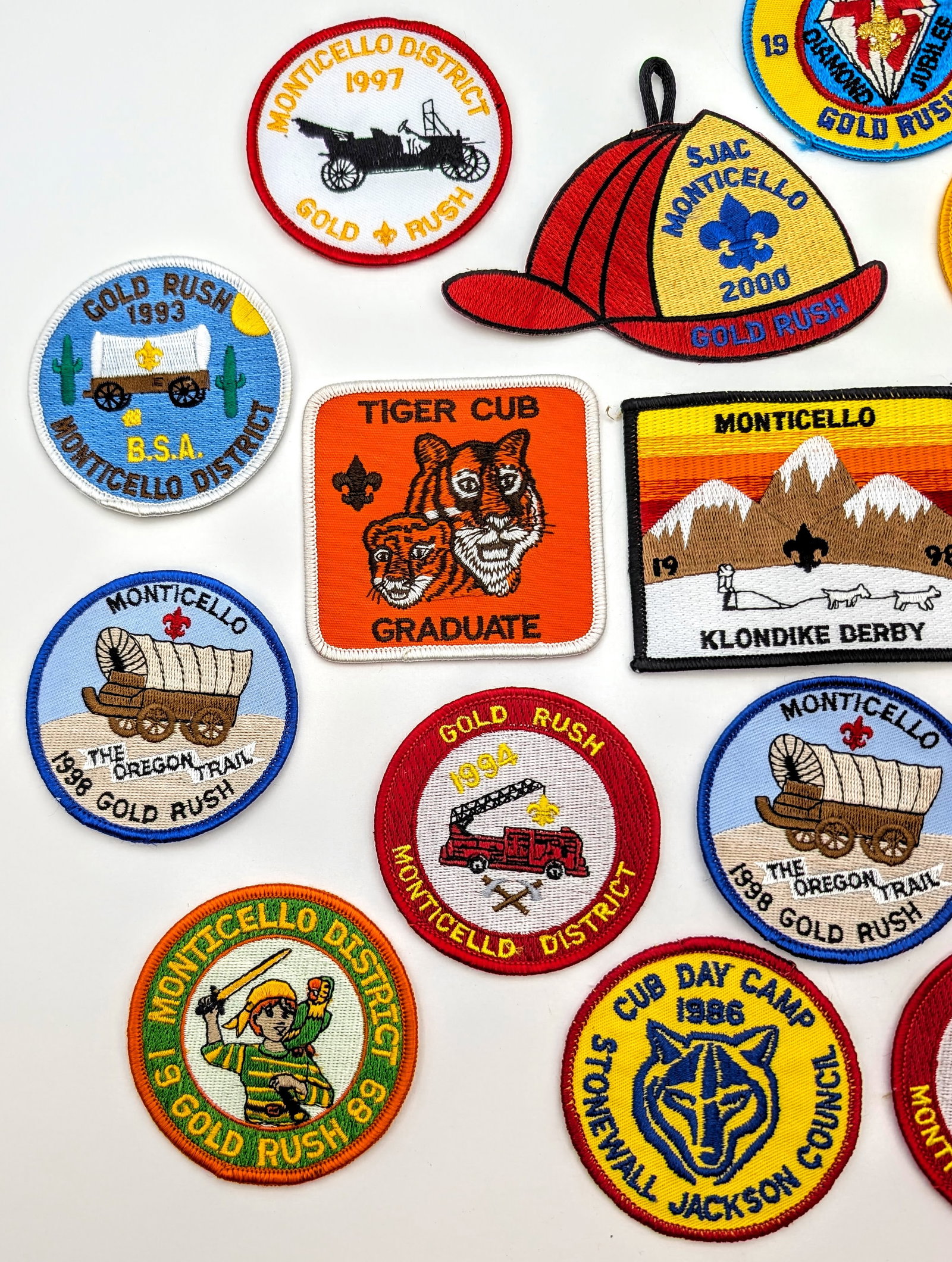 Large Lot of Vintage Boy Scouts of America Patches - 3