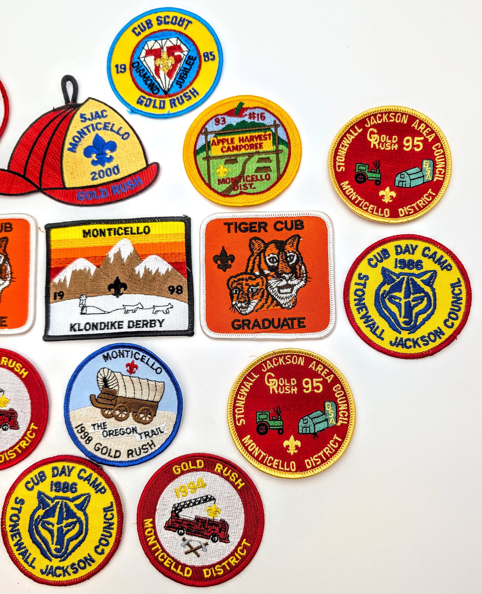 Large Lot of Vintage Boy Scouts of America Patches - 5