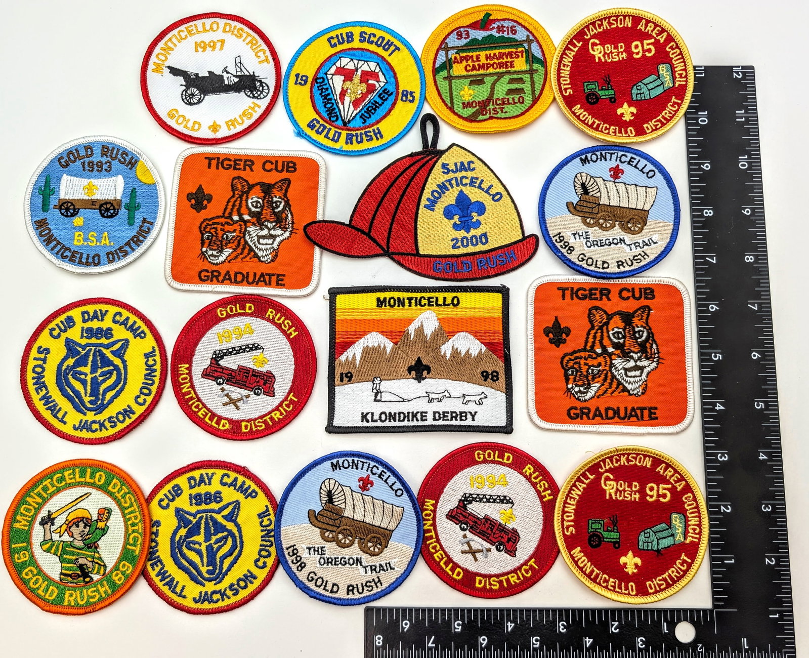 Large Lot of Vintage Boy Scouts of America Patches - 6