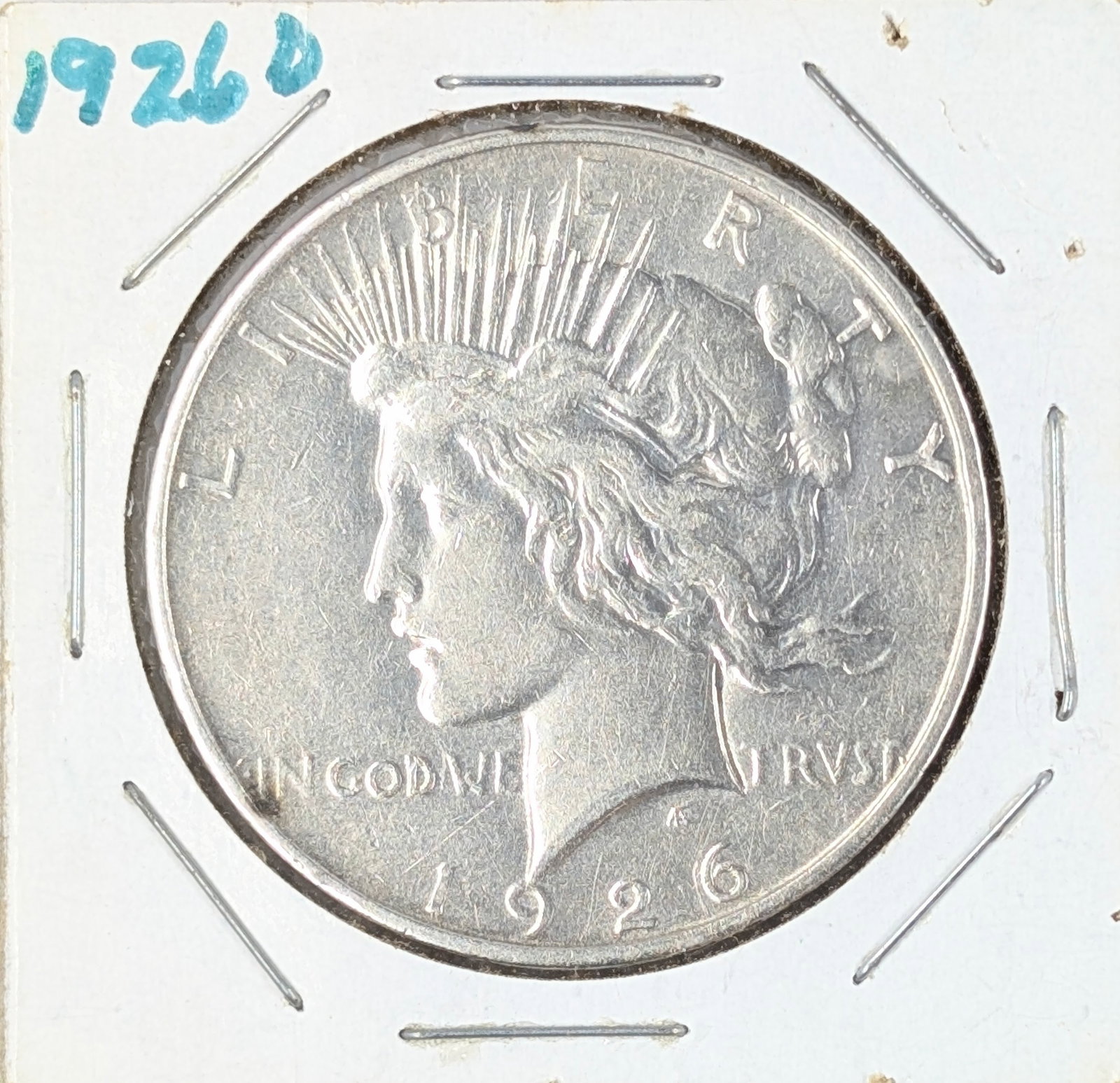 1926-D Silver Peace Dollar (1 of 2)