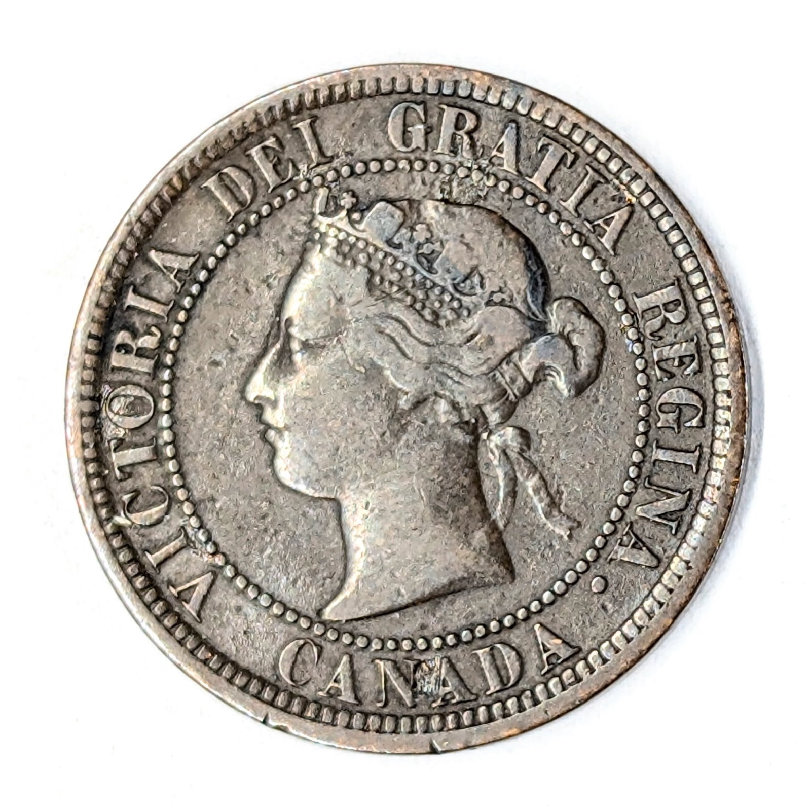 1876 Canada Cent: Coin
