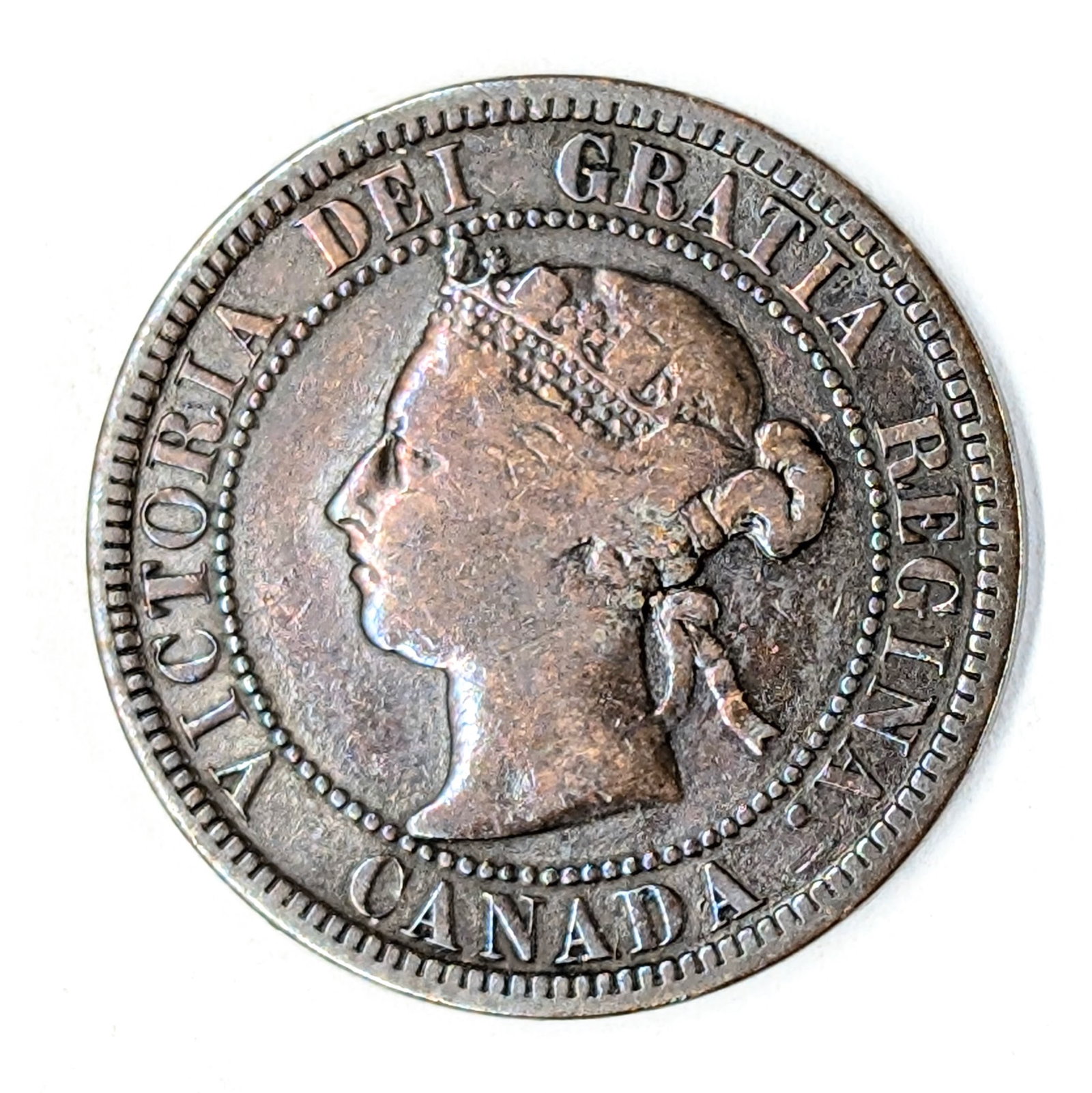 1882 Canada Cent: Coin