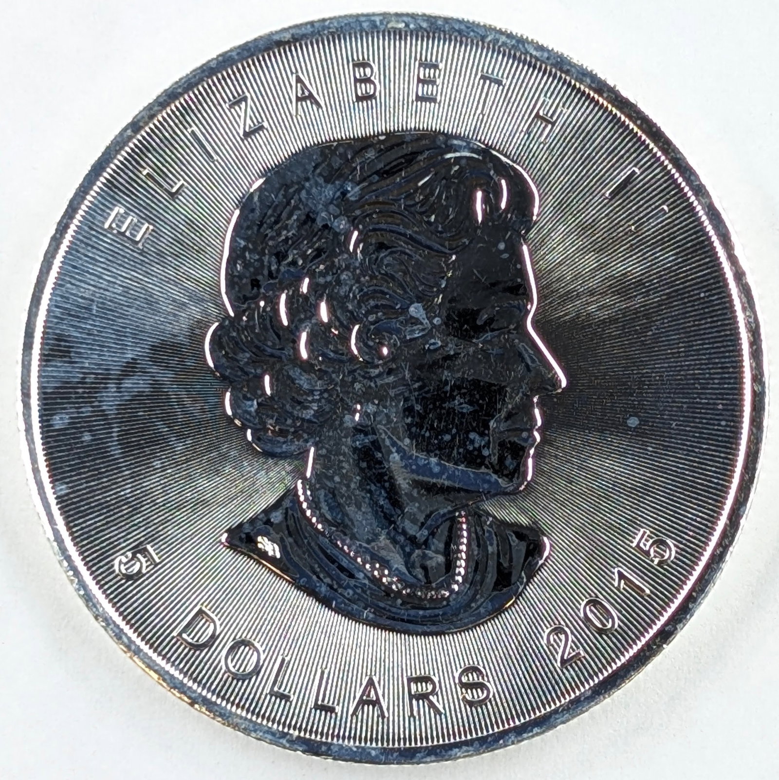 1 Ounce Fine .999 Silver Round - Canada Maple - 2