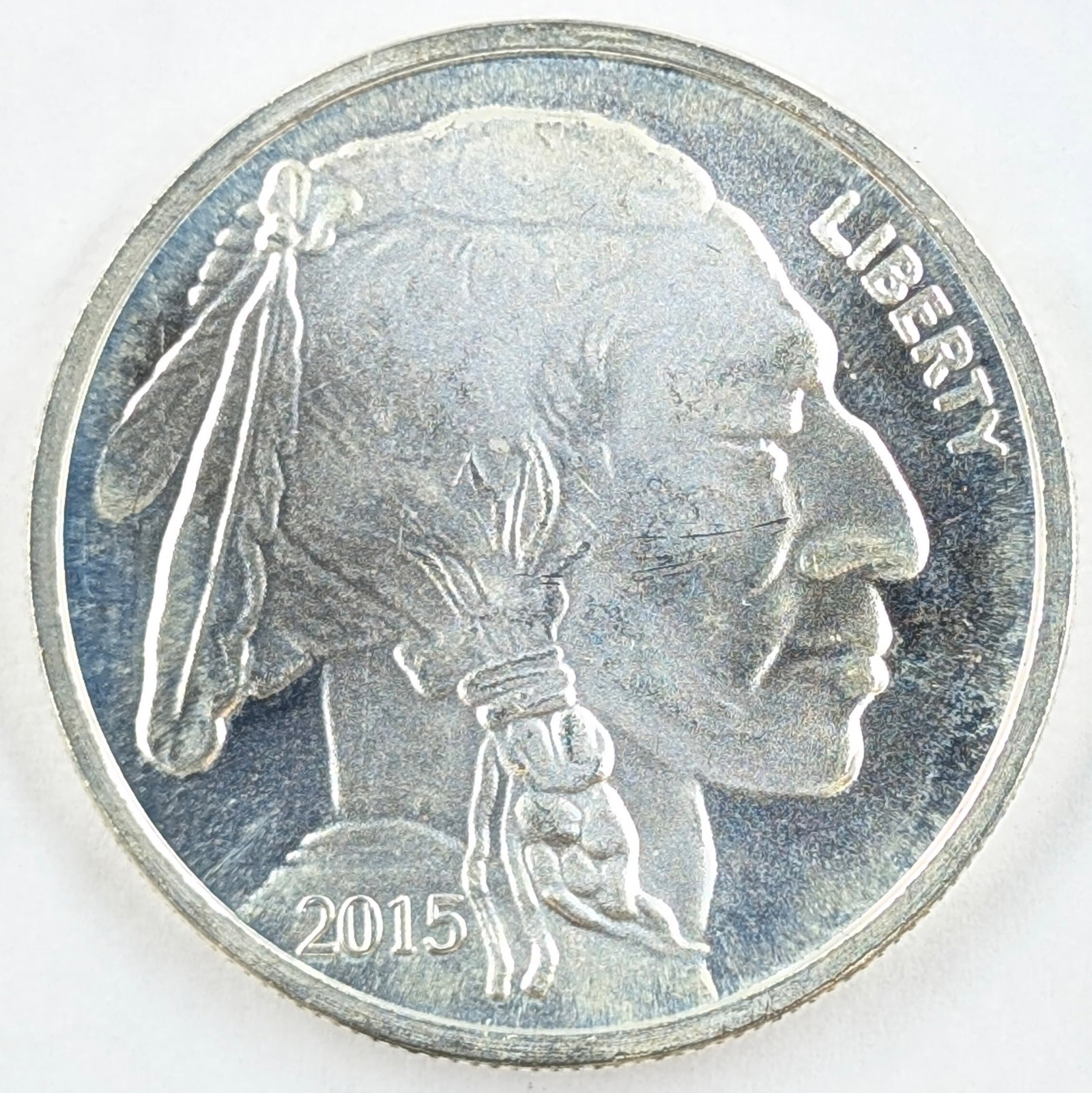 1 Ounce Fine .999 Silver Round - Buffalo (1 of 2)