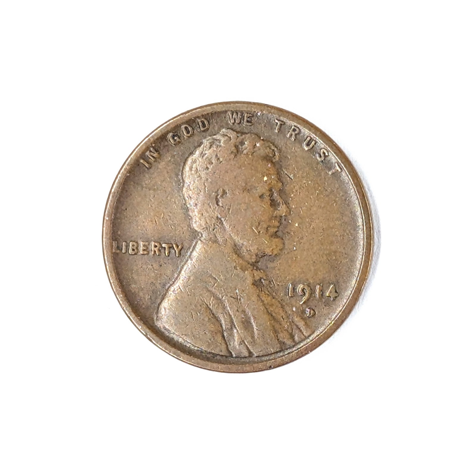 1914-D Wheat Cent: Coin