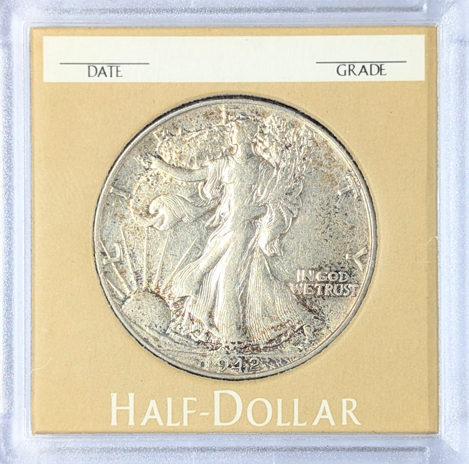 1942 Silver Walking Liberty Half Dollar: Silver