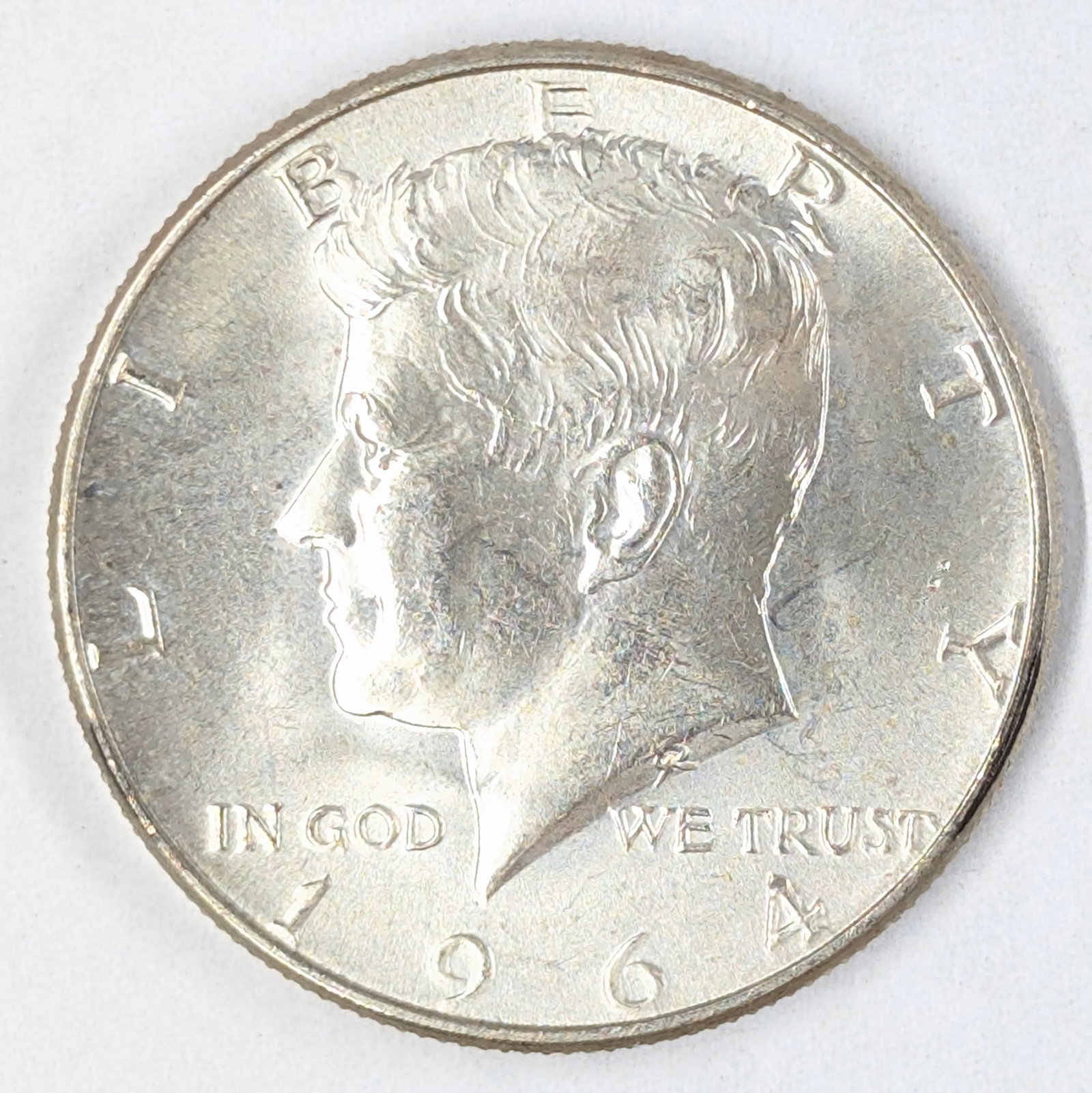 1964 Silver John F Kennedy Half Dollar (1 of 2)