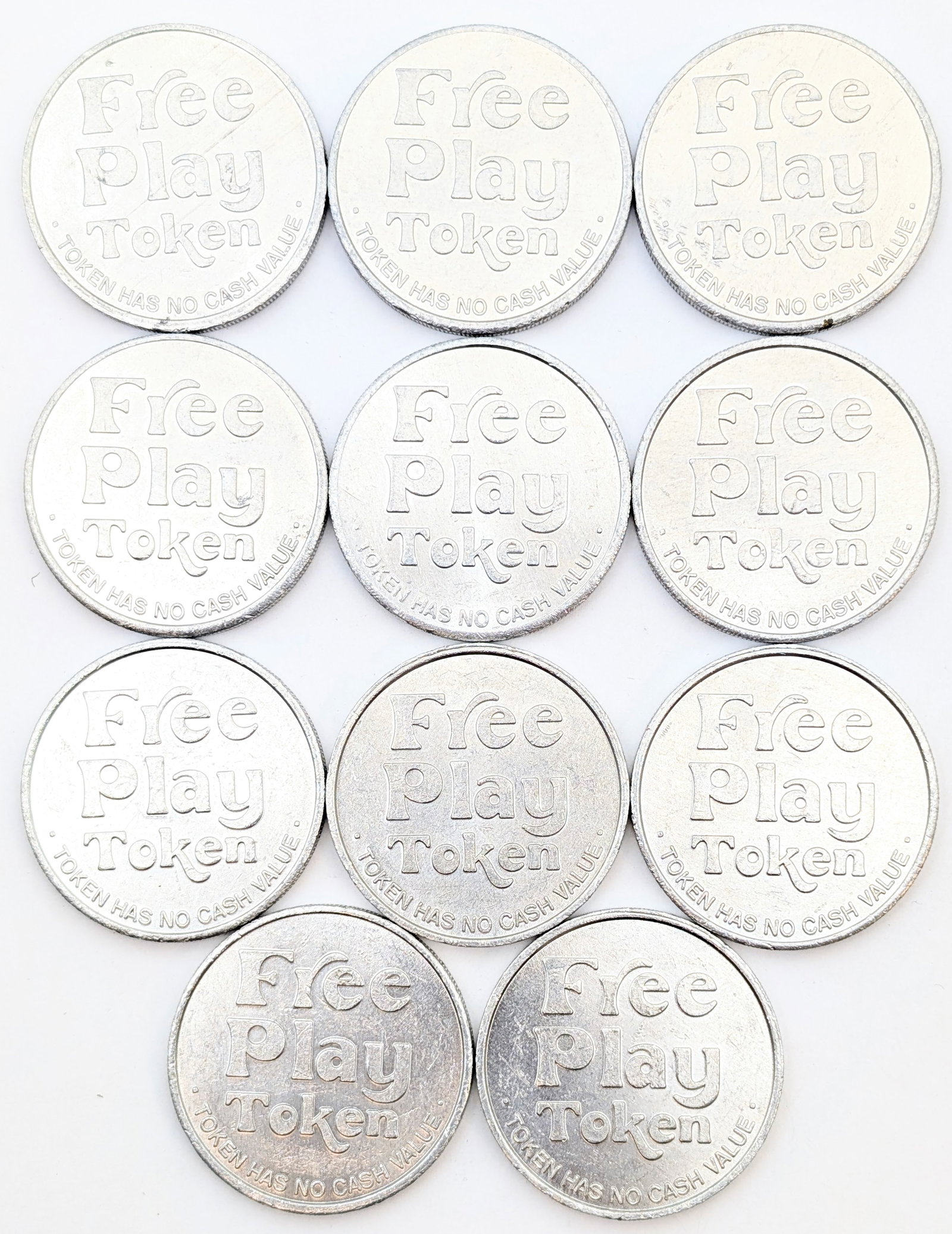 Lot of 11 Silverbird & Holiday International Casino Tokens - 2