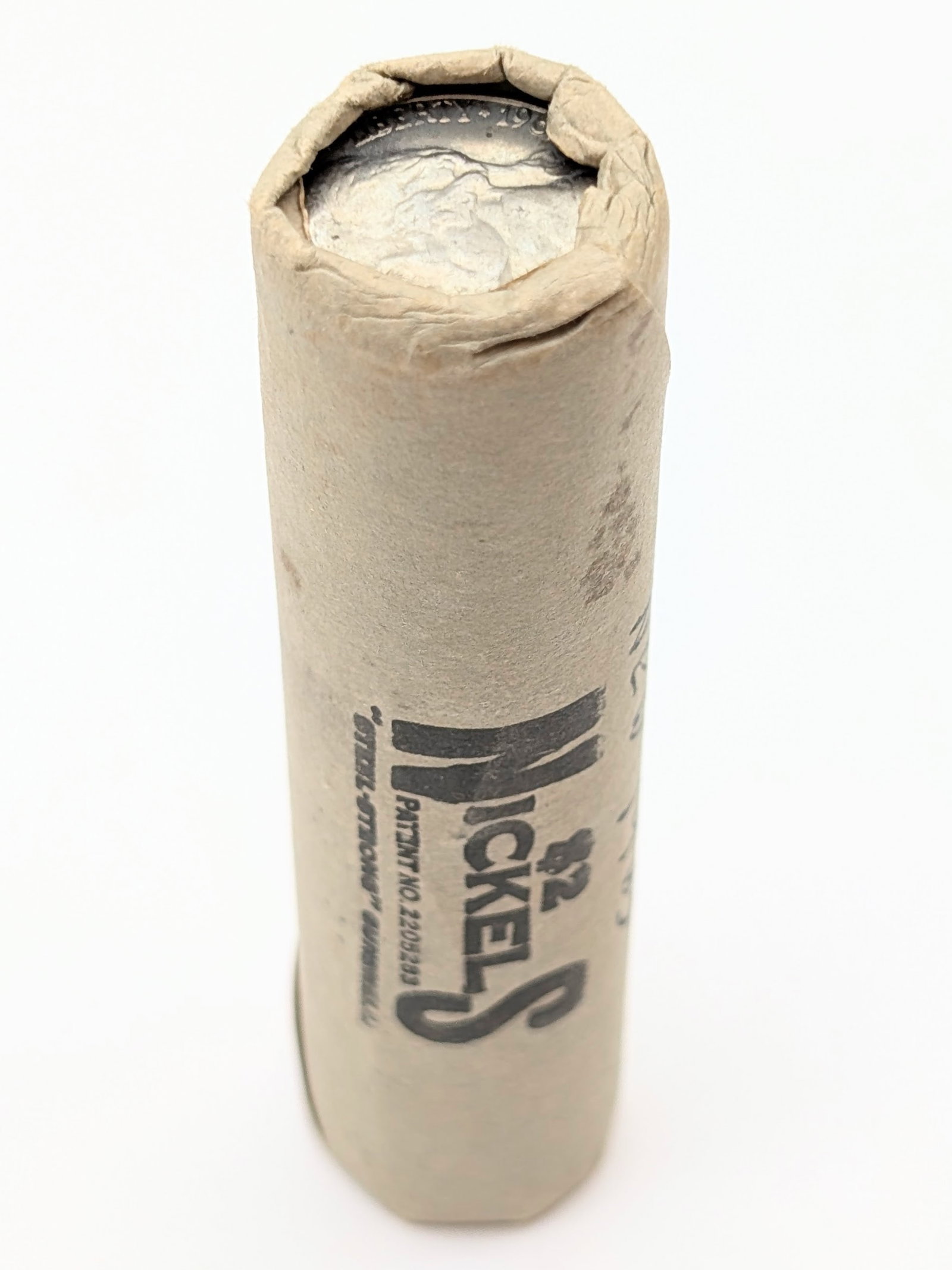 Original Bank Roll of 40 Uncirculated 1963 Jefferson Nickels: Coin