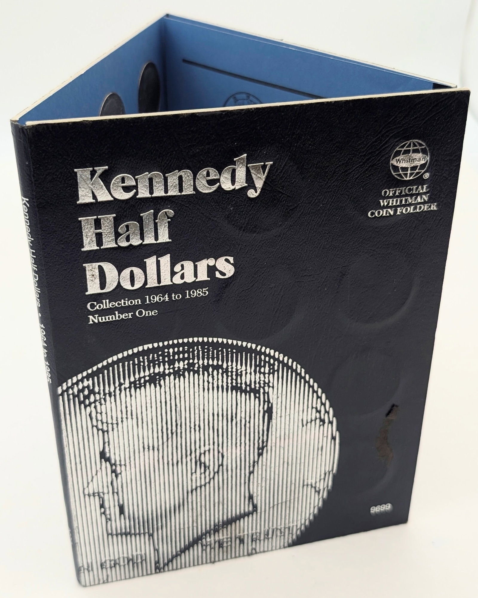 Whitman John F Kennedy Half Dollar 1964-1982 Book w/ 33 Coins: 2 Silver 90% JFKs 4 Silver 40% JFKs