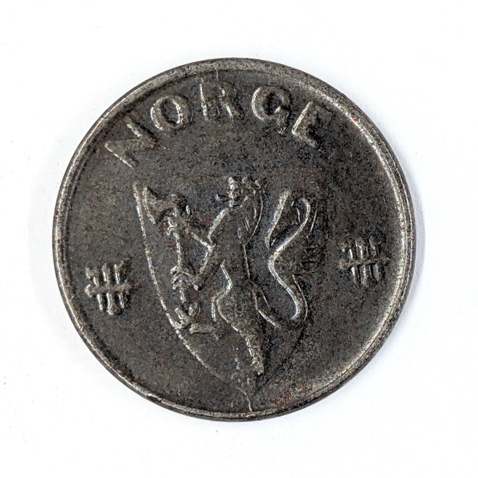 1944 Norwegian 5 Ore: Coin