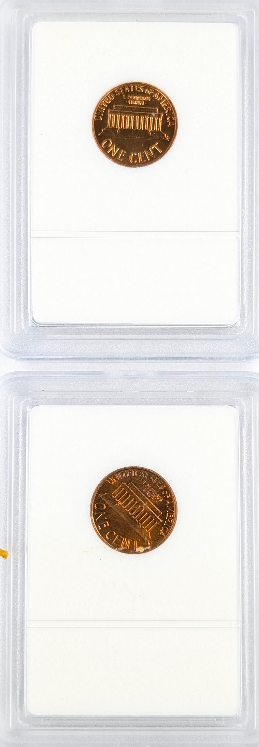 Lot of 2 INB 1976-P BU Lincoln Cents - 2