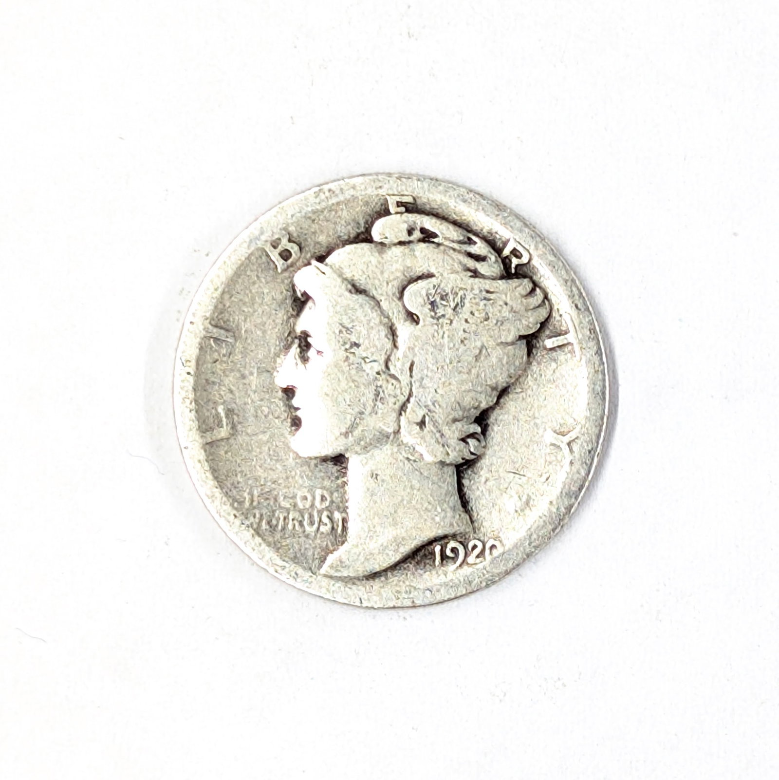 1920 Silver Mercury Dime (1 of 2)