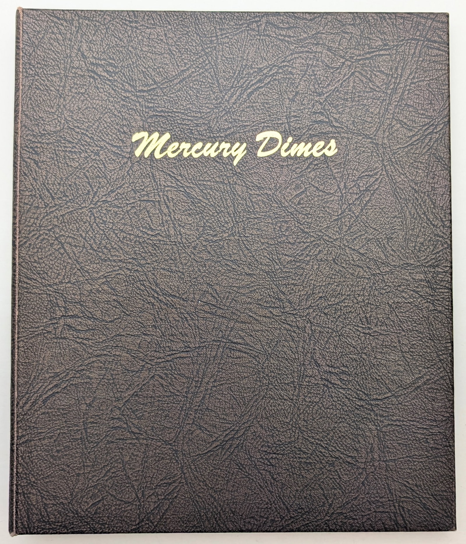 Dansco Silver Mercury Dime 1916-1945 Book - Empty - 4