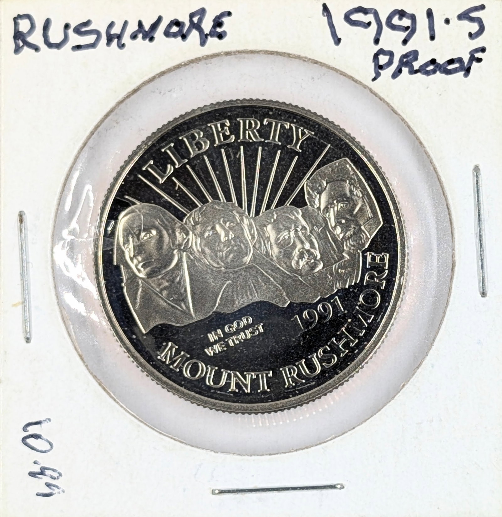 1991-S Mount Rushmore Proof Half Dollar: Coin