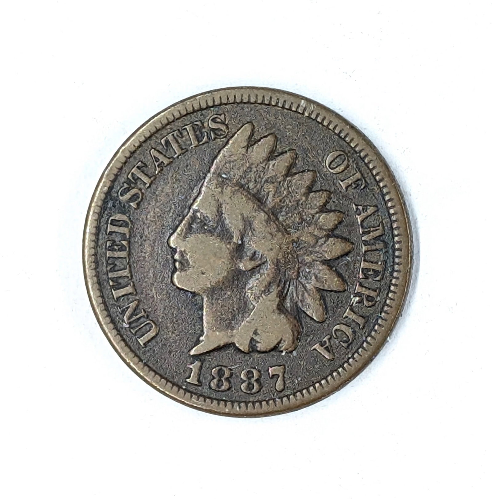 1887 Indian Head Cent: _