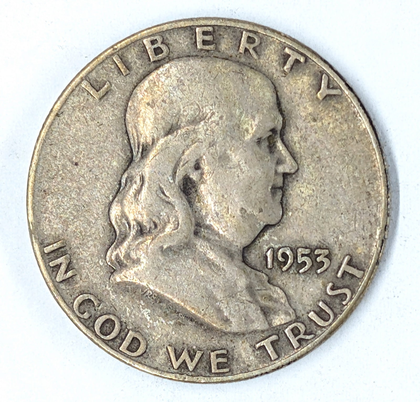 1953-D Silver Franklin Half Dollar: _
