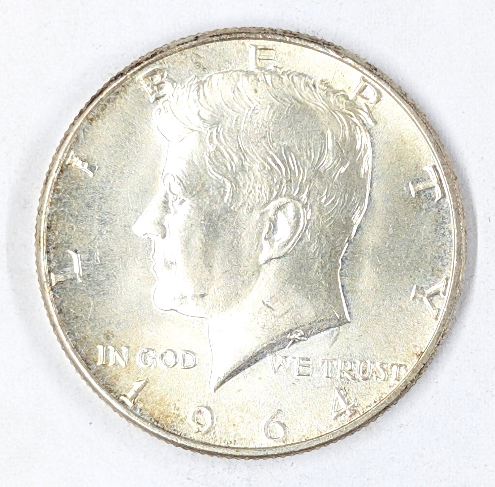 1964 Silver John F Kennedy Half Dollar: _