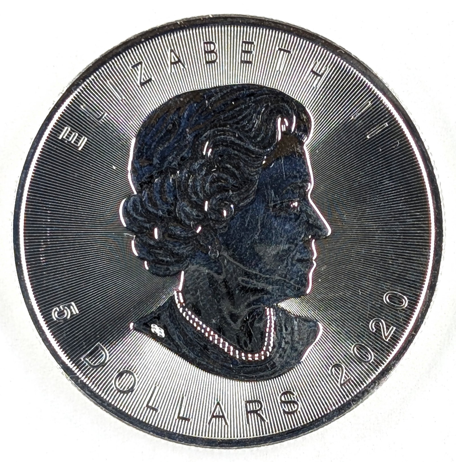 1 Ounce Fine .999 Silver Round- 2020 Canadian Maple Leaf: _
