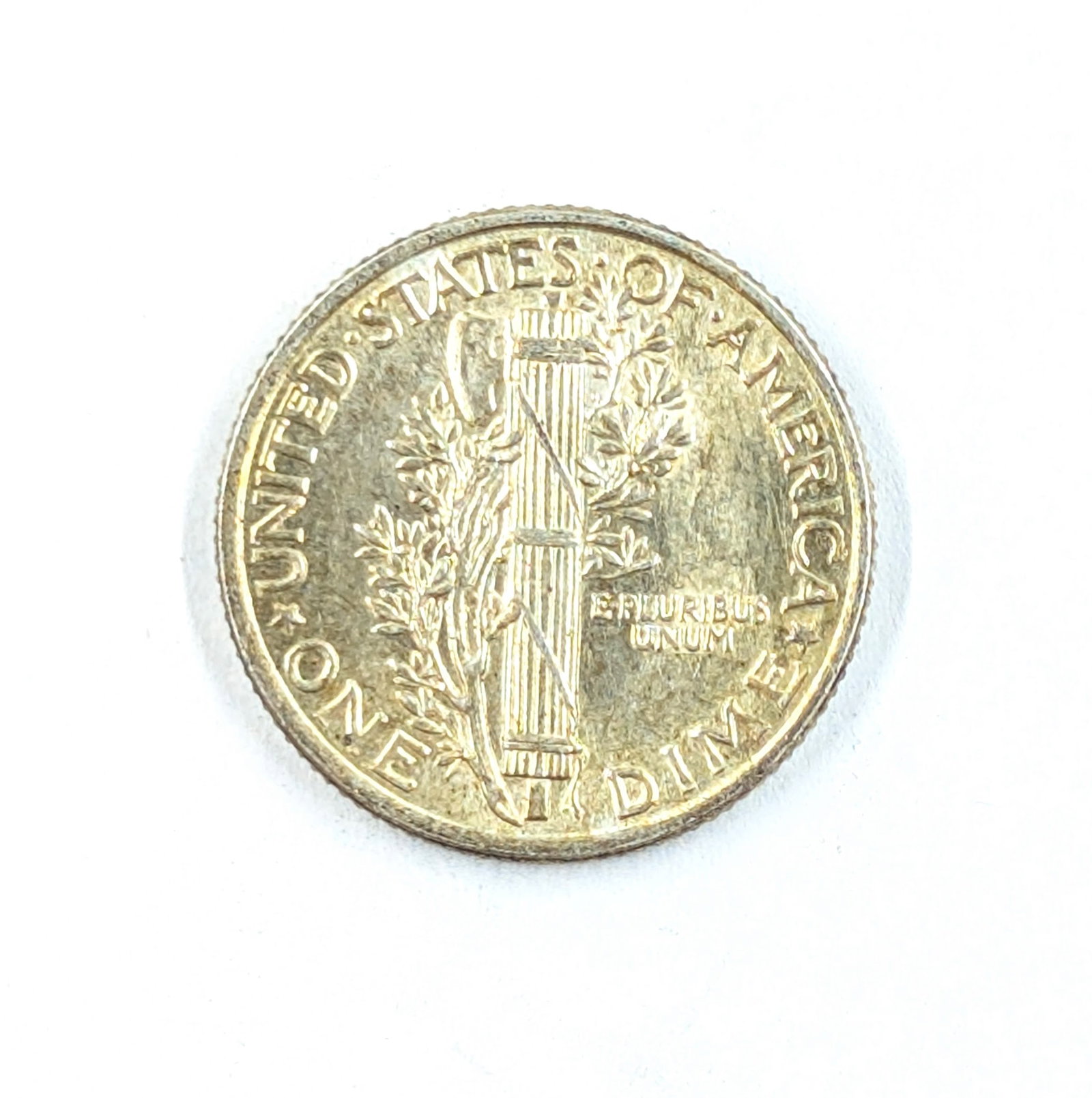 1941 Silver Mercury Dime- Toned - 2