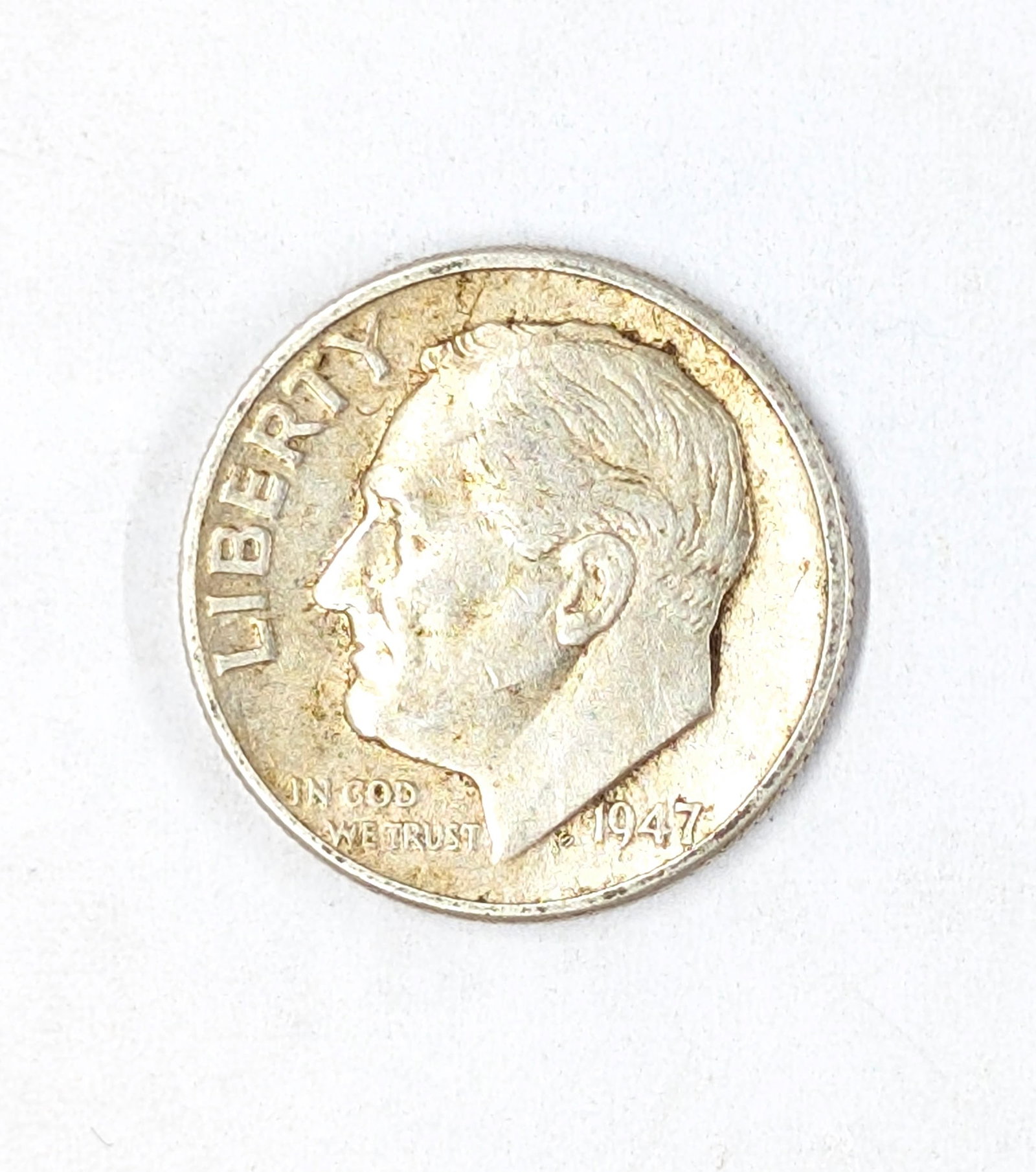 1947-D Silver Roosevelt Dime: _