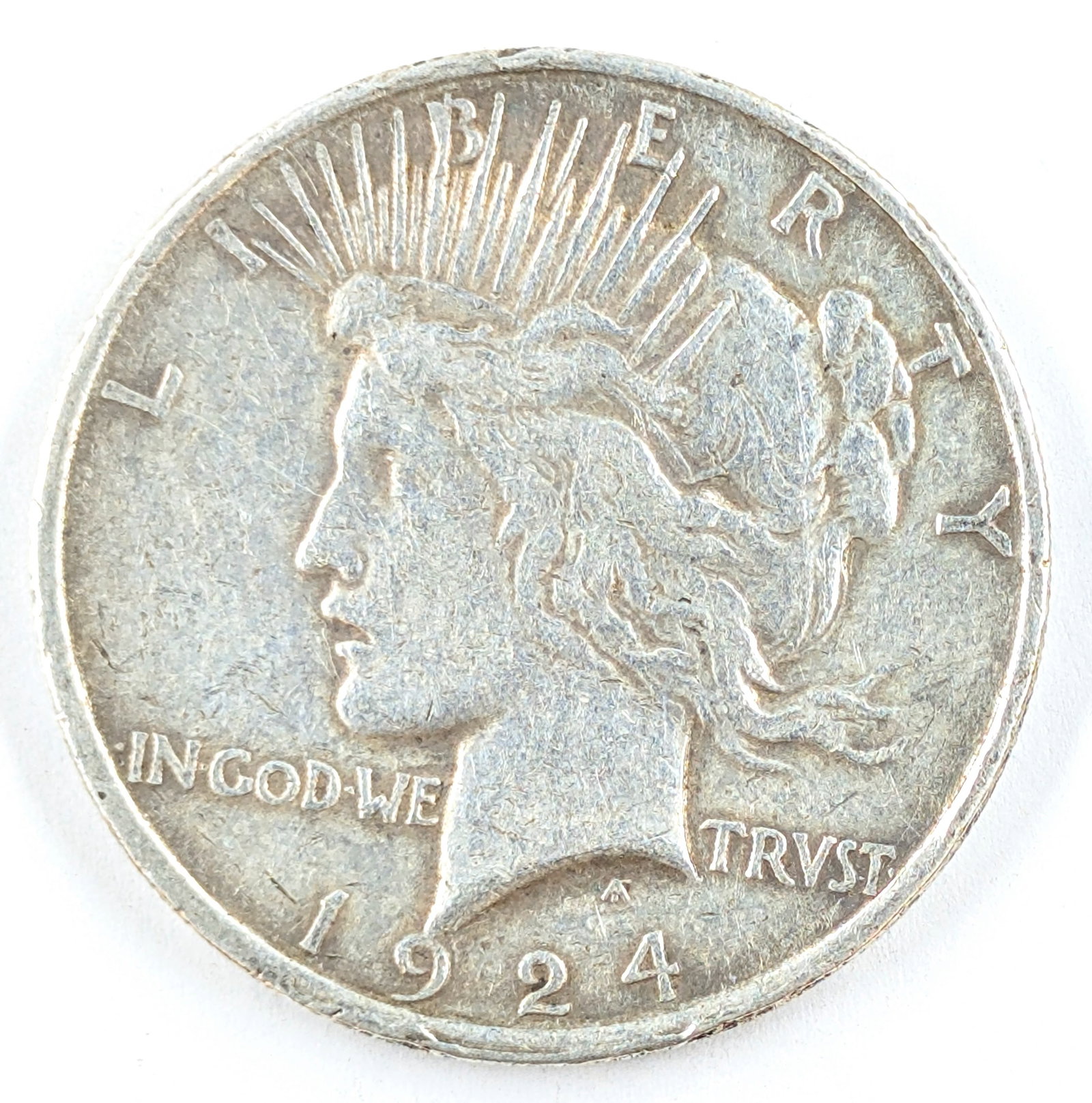 1924 Silver Peace Dollar: _