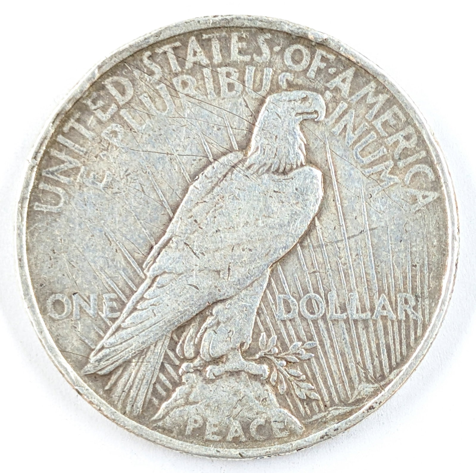 1924 Silver Peace Dollar - 2