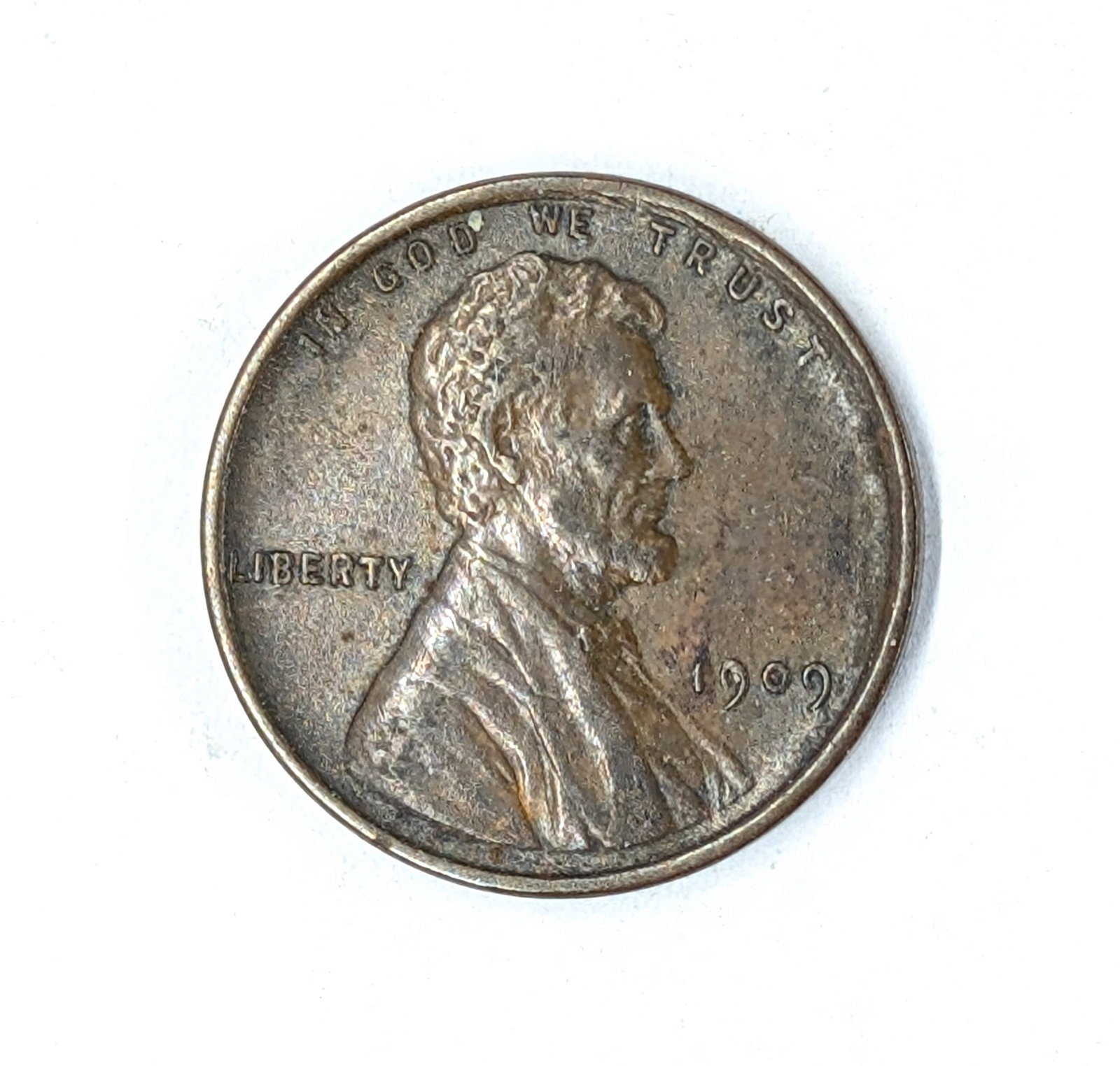 1909 VDB Wheat Cent: _