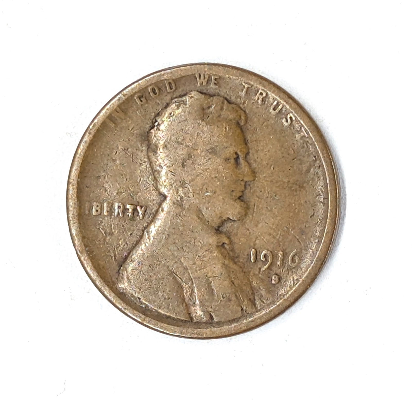 1916-S Wheat Cent: _