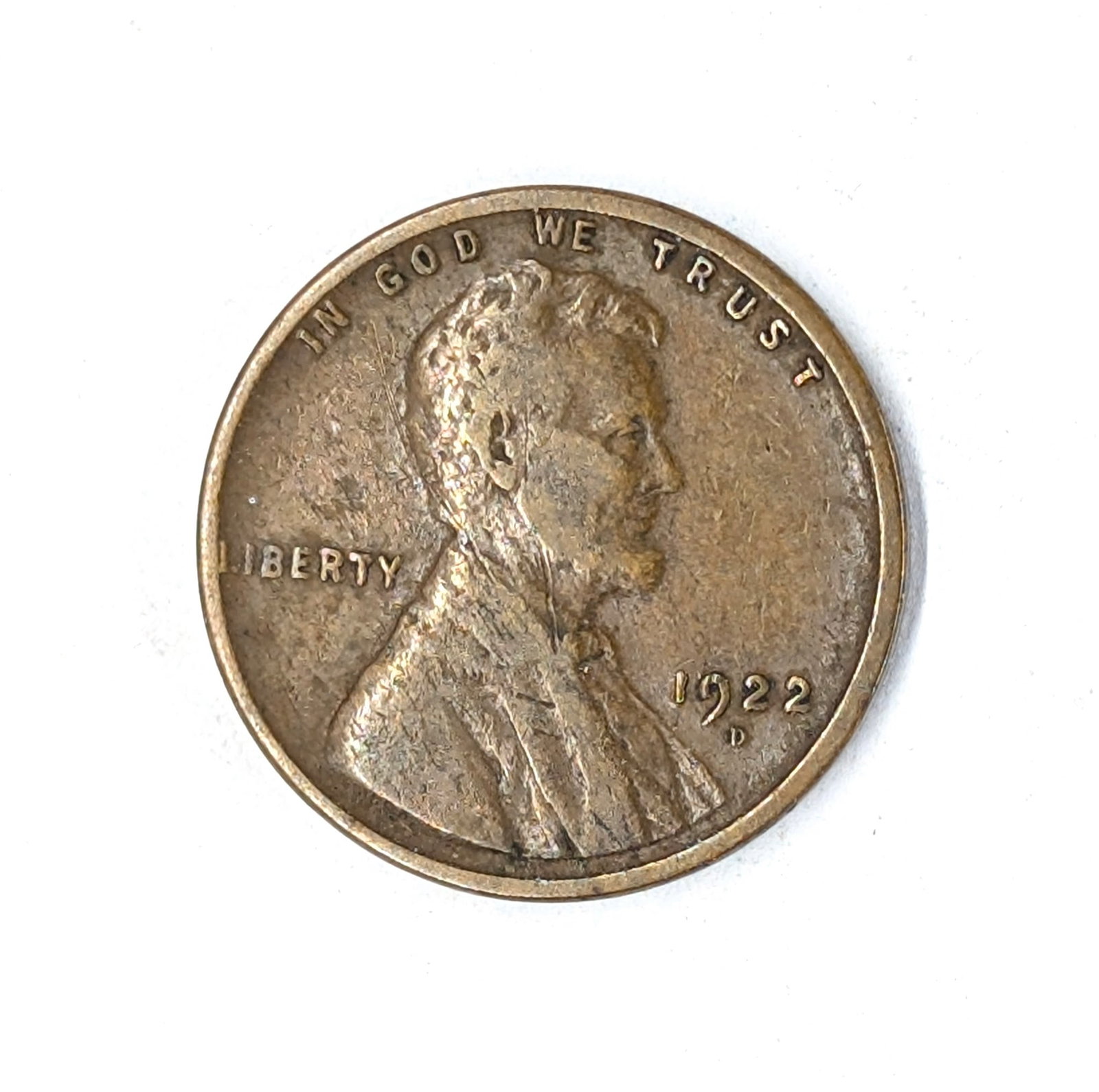 1922-D Wheat Cent- KEY Date: _