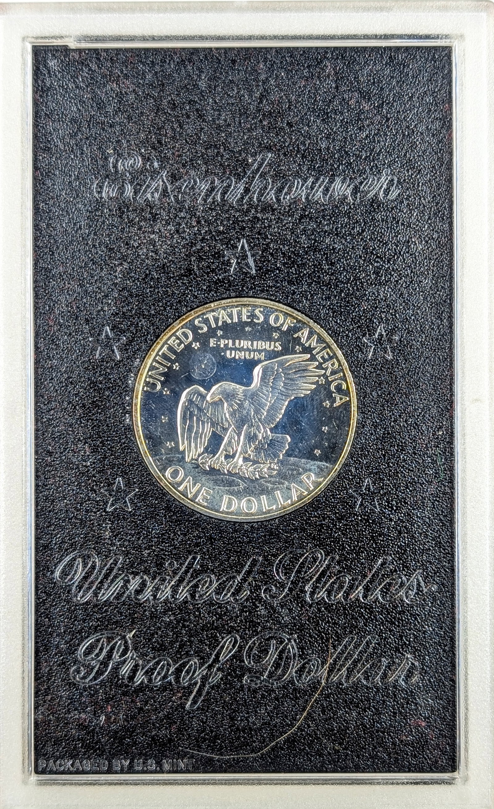 1971-S Eisenhower " Ike" Proof Silver Dollar - 2