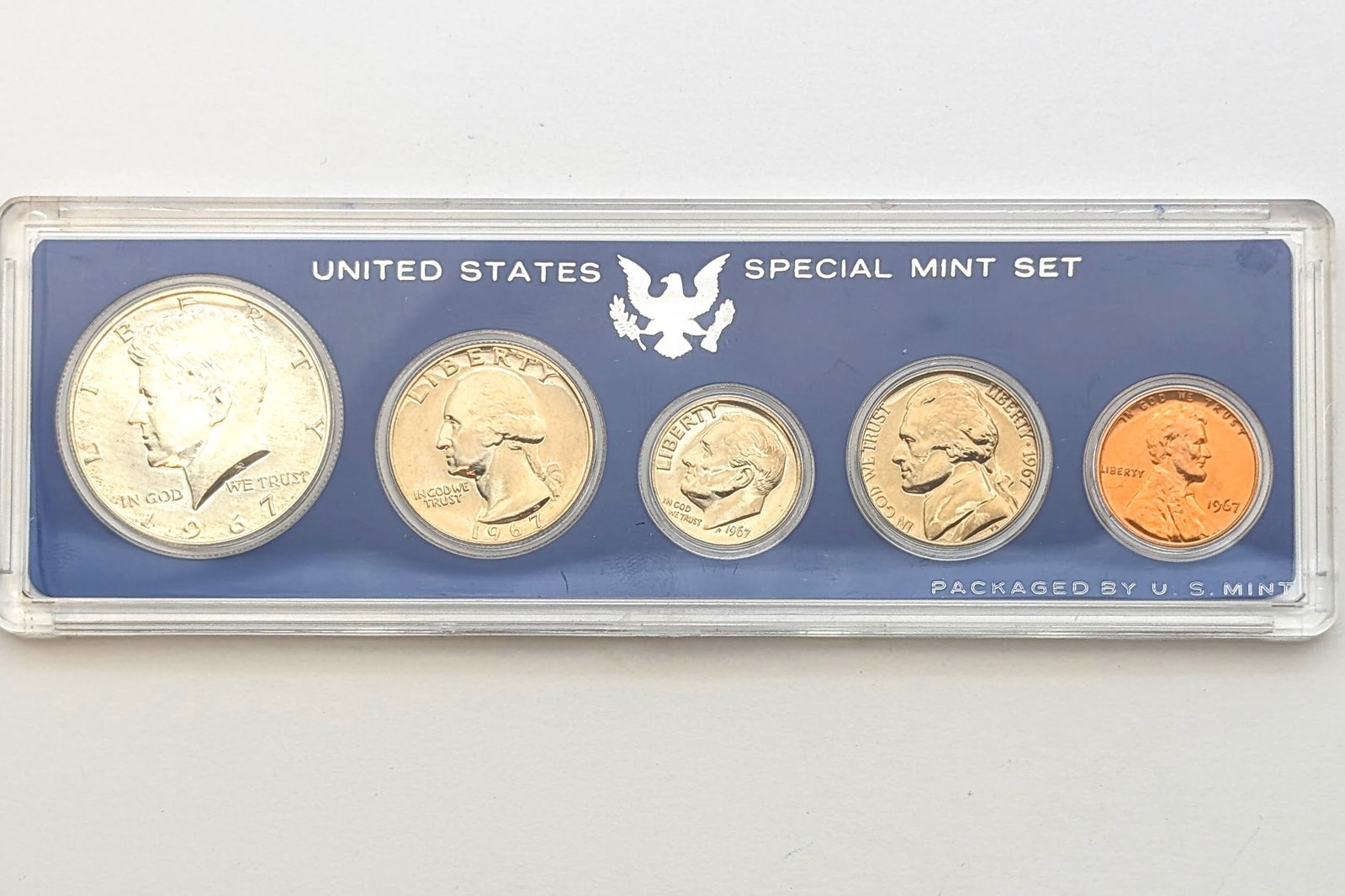 1967 US Special Mint Proof Set w/ Silver JFK Half (1 of 2)