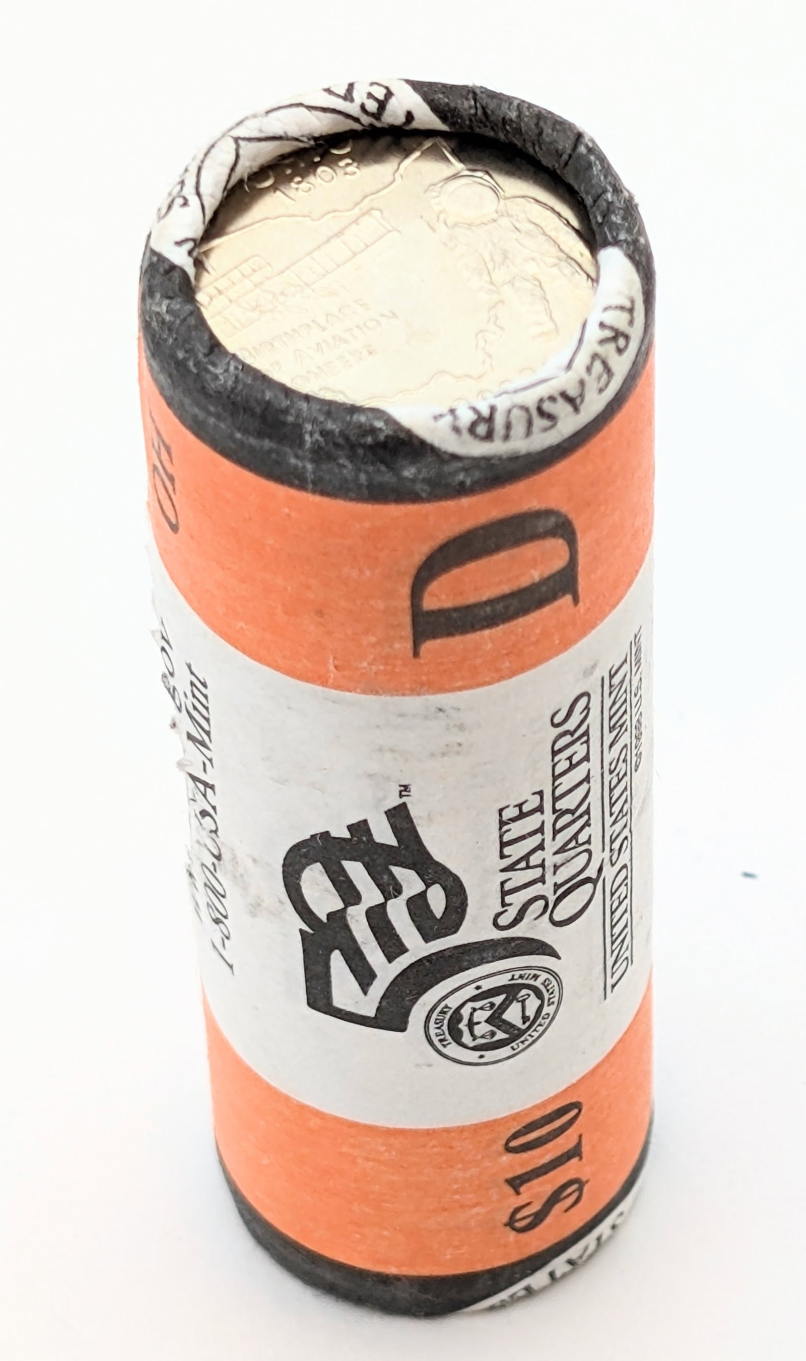 Original bank Roll of 40 2002-D Uncirculated State Quarters- OH: _