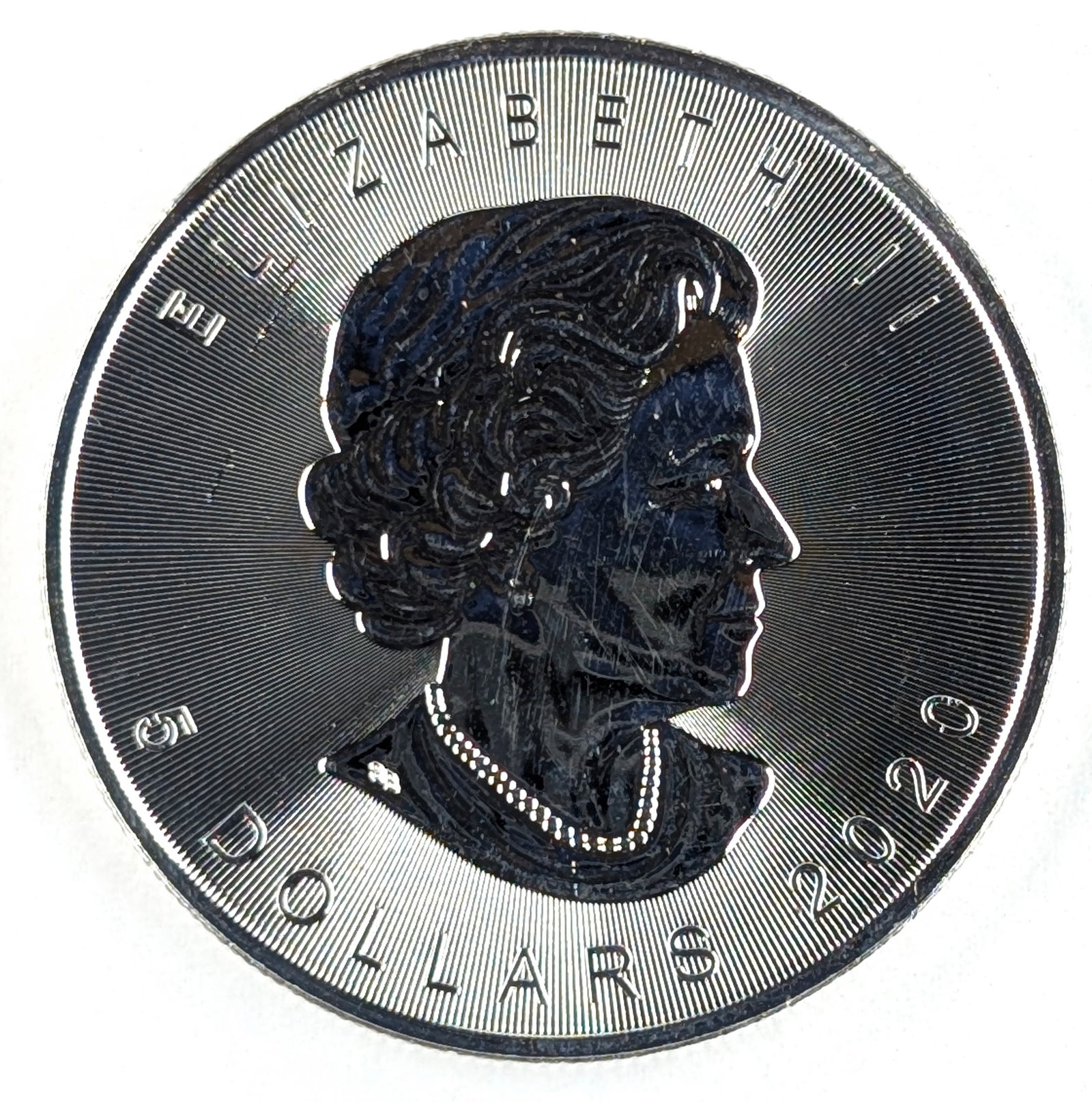 1 Ounce Fine .999 Silver Round- 2020 Canadian Maple Leaf: _
